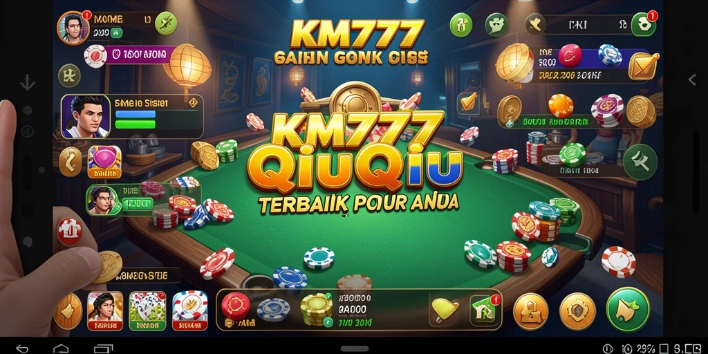 Gameplay seru KM777 dalam aksi QiuQiu.