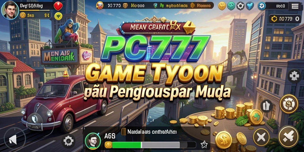 Tangkapan layar menunjukkan gameplay Tycoon yang seru dan menantang.