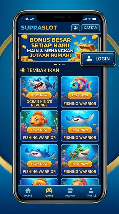 Fitur-fitur utama dalam aplikasi supraslot seperti navigasi yang intuitif.